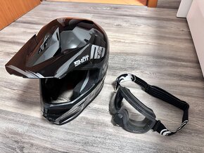 Prodám novou helmu na motocross Shot Furious Brush - 3