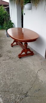 Retro zidle + stůl - 3