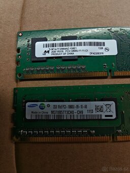 DDR3 2GB moduly cca 160ks - 3