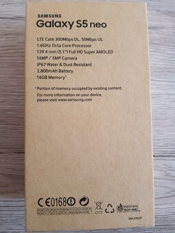 Mobilní telefon Samsung Galaxy S5 Neo - 3