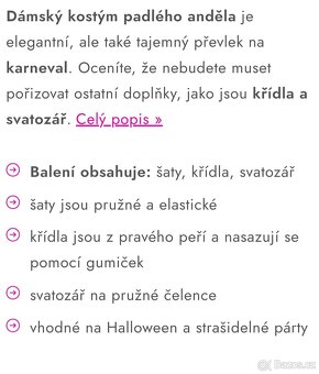 Kostým padlého anděla - 3