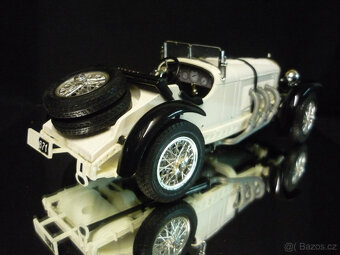 Mercedes Benz SSK bíločerný Bburago 1/18 - 3