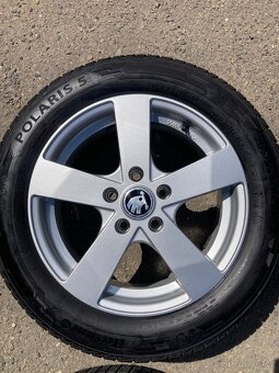 Alu 5x112 r16,Škoda,Vw-zimni 205/55 r16-7mm - 3