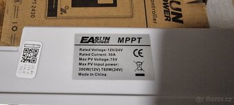 MPPT solární regulátor 30A-Nový s dovozem zdarma - 3