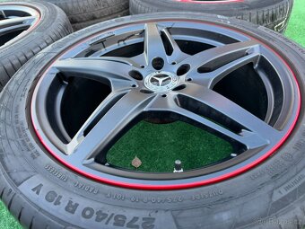 Originál alu kola Mercedes AMG GT R19 z W222 letní - 3