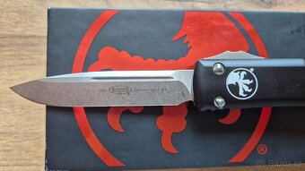 Microtech Ultratech 121-10 Stonewash Standard čierny - 3