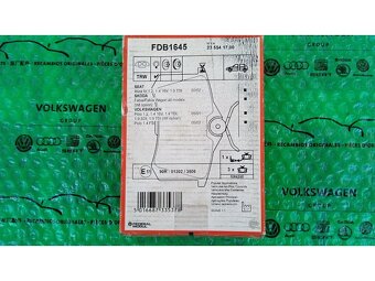 brzdové destičky FERODO Premier Škoda Fabia FDB1645 - 3