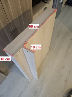 Přebalovací pult - na komodu, skříň nebo stůl - 3