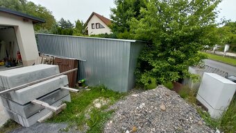 Plechová garáž 5x2.95m - 3