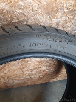 215 40 r 17 dezén 6mm R17/215/40 letní pneumatiky 215/40r17 - 3