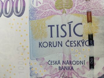 Chybotisk 1000 Kč, rok 2008, série V - 3