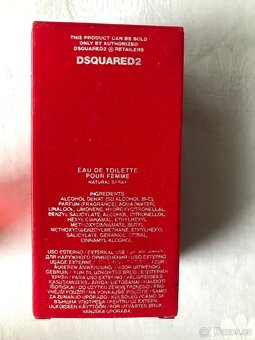 Red WOOD DSQUARED2,50 ml - 3