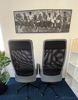 Ikea MARKUS Kancelářská židle, Vissle šedá, - 3