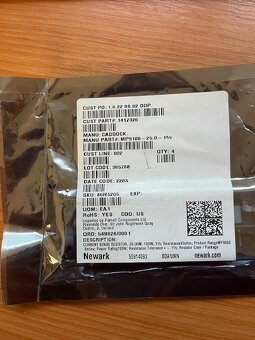 Rezistory MP9100-25.0-1% Caddock - 3