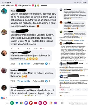 Vánoční cukroví Deluxe s dovozem - 3