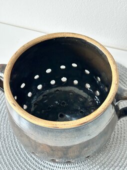 Keramický hrnec povidlák - 3