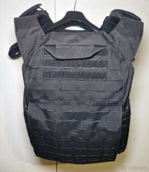 Nosič Plátů / Balistická Vesta + Pláty, černý - 3