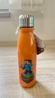 Minecraft láhev 600ml (nerezová) - 3