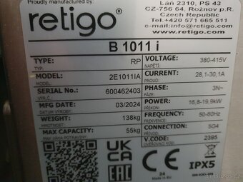 Konvektomat Retigo Blue Vision 1011i - 3