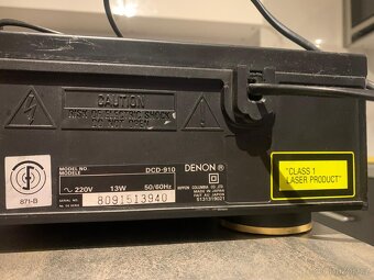 Cd přehrávač Denon DCD-910 /Japan 1989/ - 3