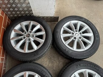 Alu 16" 5x112, škoda MINORIS , letní pneu 75%, O3 - 3