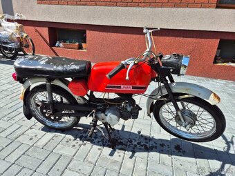 Jawa 23 Mustang bez TP, červený 2. - 3