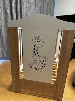 Dětská postýlka + matrac ( osobní odběr ) - 3