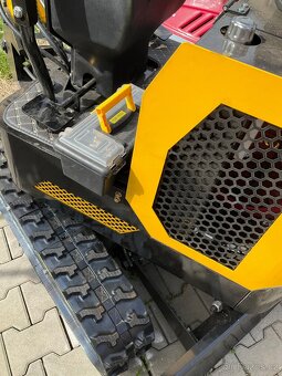 Bagr HN12C, mini bagr žlutý s dieslovým motorem - 3