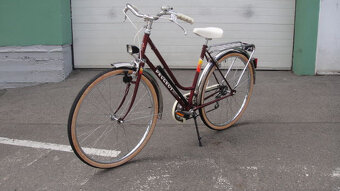 Peugeot, 1987, nádherné dámské kolo, vínová perleť - 3