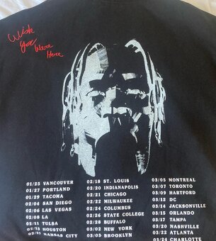 Travis Scott Astroworld Wish You Were Here Hoodie Black XL - 3
