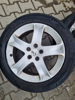 Peugeot 407 originální ALU KOLA 7Jx17 5x108 ET48 - 3