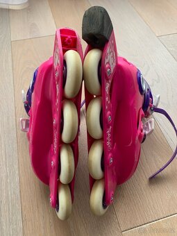 Detske koleckove brusle Oxelo 30-32 Decathlon+ chranice 2XS - 3