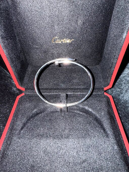 Náramek Cartier Juste Un Clou 18 cm z bílého zlata - 3
