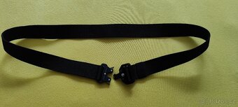 Opasek taktický černý 115 cm šíře 3,5 cm nový. - 3
