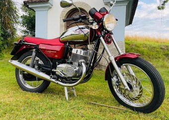 Jawa 350 s TP ČR, Californian 5, červená metalíza - 3