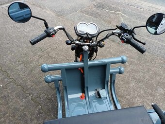 Elektrická pracovní tříkolka Cargo G1 1000W COC šedá - 3
