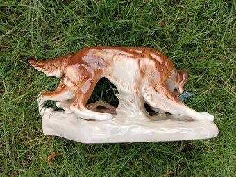 Royal Dux Pes s kachnou - 3