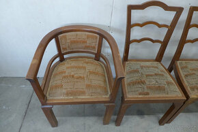 souprava židlí 20. léta minulého století - 3
