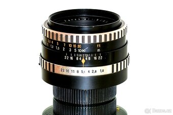 Pancolar ZEBRA 1,8/50 Carl Zeiss M42 TOP STAV - 3