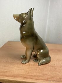 Soška Royal Dux Bohemia československý vlčák - 3