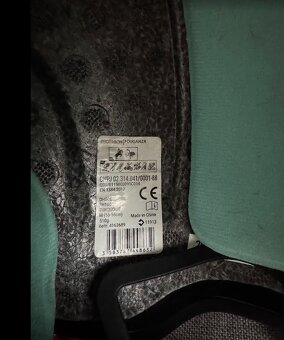 Dětská JEZDECKÁ PŘILBA 100 zeleno-tyrkysová - 3