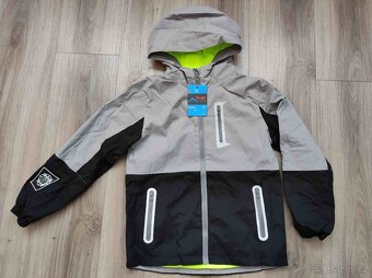 Jarní/podzimní zateplená šusťáková bunda Kugo nová - 3