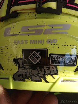 LS2 Fast Evo Mini + brýle Scott - 3