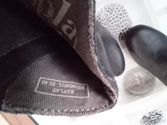 REPLAY DÁMSKÉ KOŽENÉ POLOKOZAČKY VEL.40 - 3