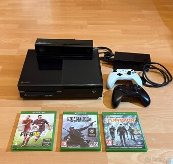 Xbox one 500GB, kinect, ovladač a hry - 3