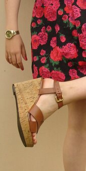 dámské kožené letní boty v.41 - 3