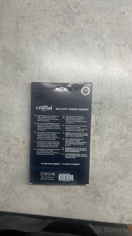 RAM Crucial Ballistix 2x8GB DDR4 3600MHz CL16, White RGB - 3