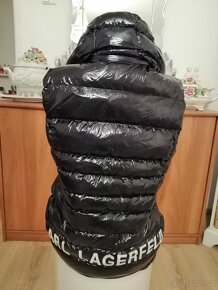 Dámská luxusní delší velmi teplá vesta KL. - 3
