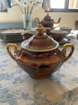 Vintage porcelánový čajový servis – Made in Czechoslovakia - 3