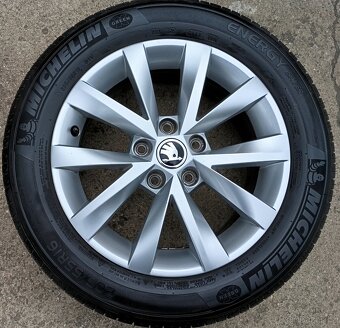 Originál sada disků Škoda Octavia III 5x112 R16 Alcatras - 3